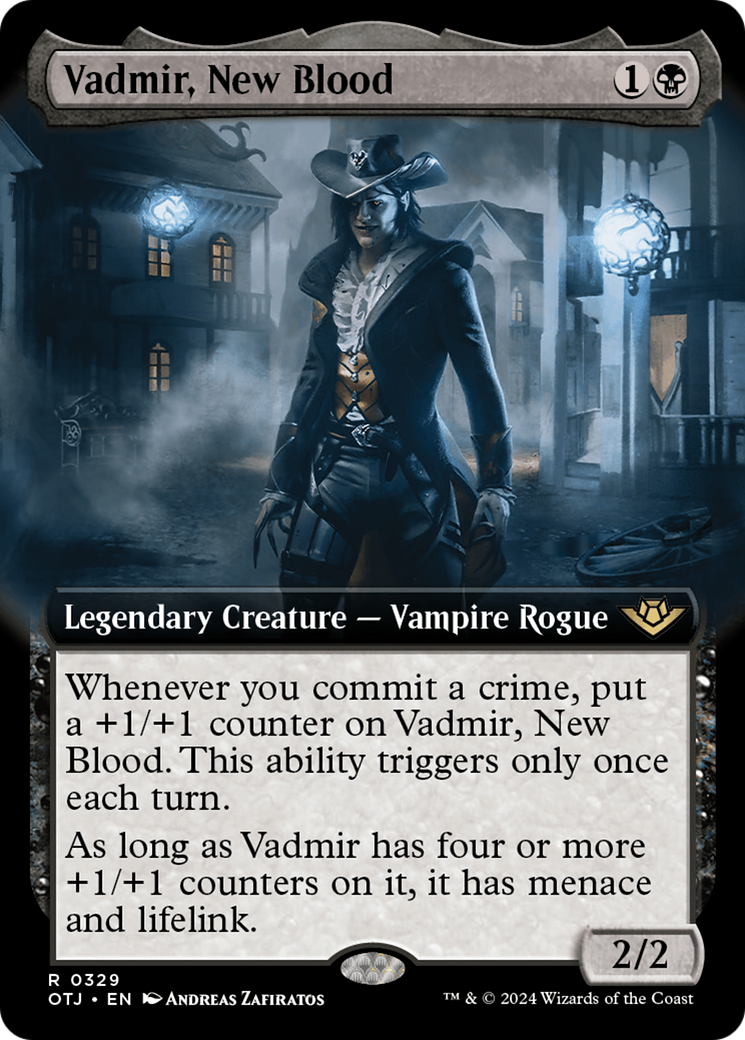 Vadmir, New Blood (Extended Art) [Outlaws of Thunder Junction] | Enigma On Main