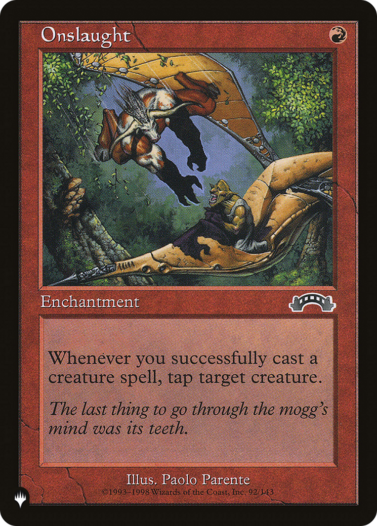 Onslaught [The List] | Enigma On Main