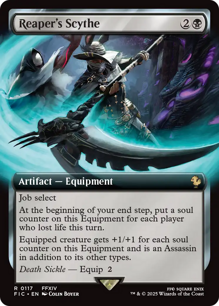 Reaper's Scythe (Extended Art) [FINAL FANTASY Commander] | Enigma On Main