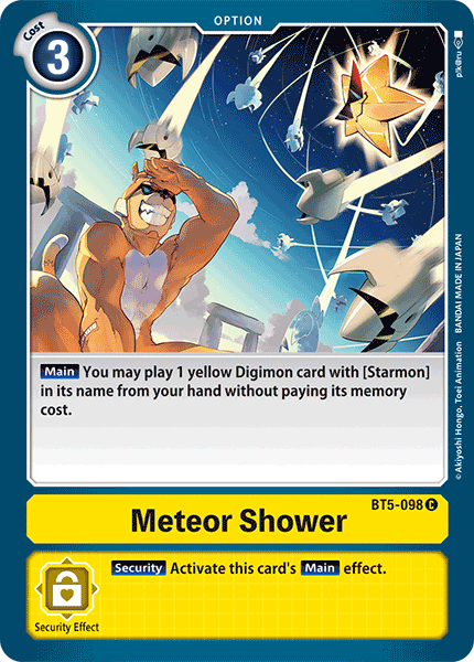 Meteor Shower [BT5-098] [Battle of Omni] | Enigma On Main