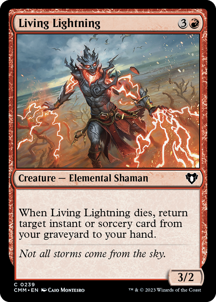 Living Lightning [Commander Masters] | Enigma On Main