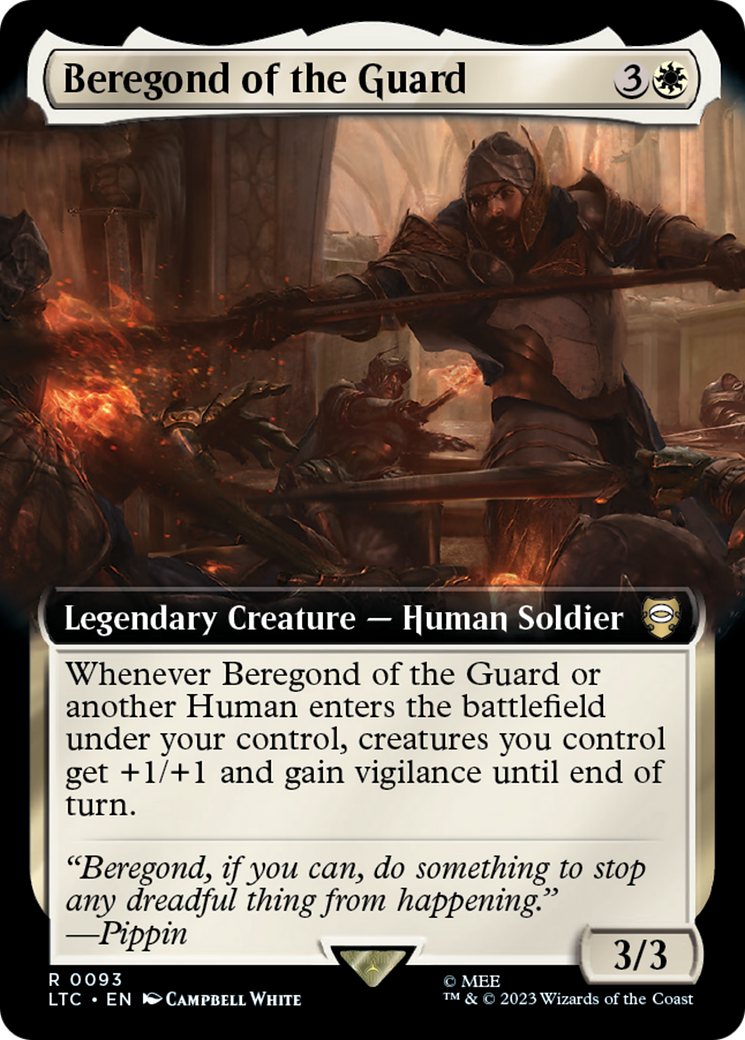 Beregond of the Guard (Extended Art) [The Lord of the Rings: Tales of Middle-Earth Commander] | Enigma On Main