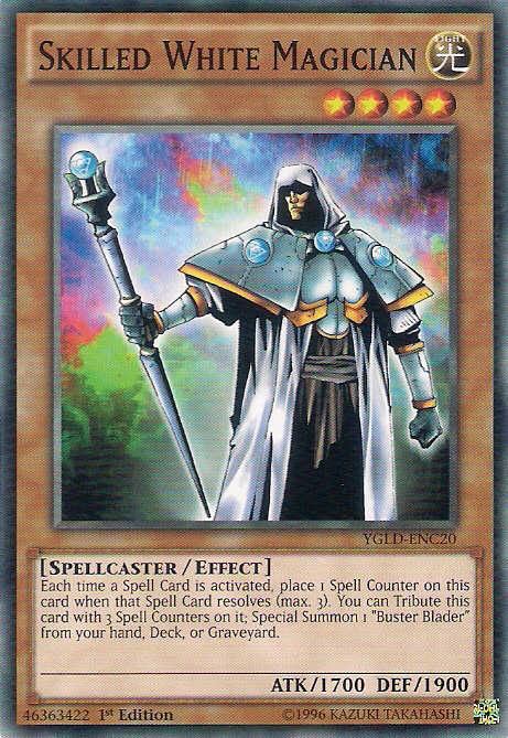 Skilled White Magician [YGLD-ENC20] Common | Enigma On Main
