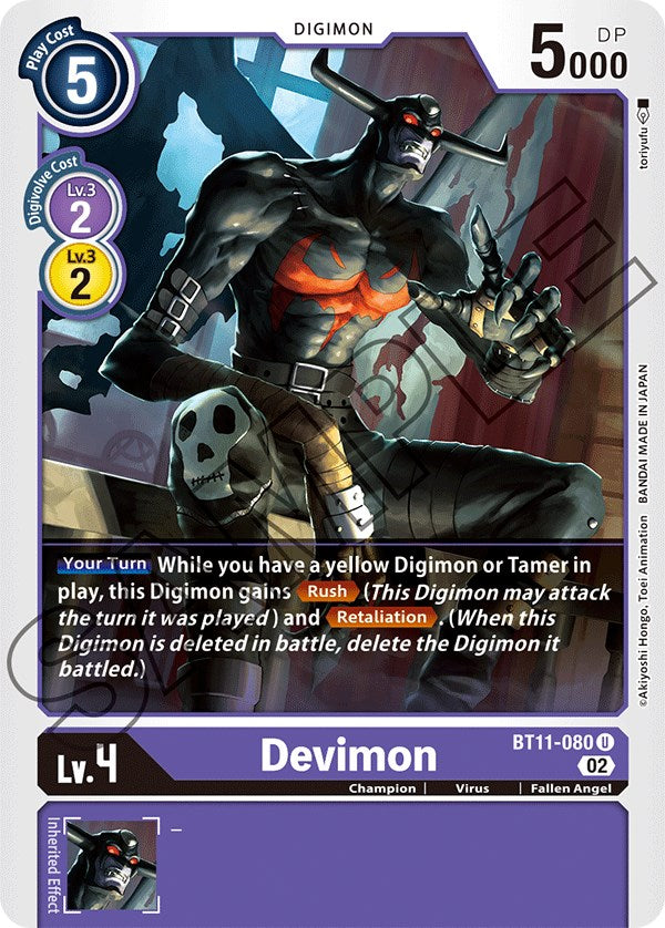 Devimon [BT11-080] [Dimensional Phase] | Enigma On Main