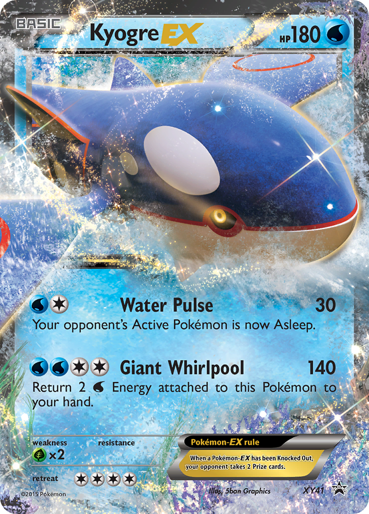 Kyogre EX (XY41) [XY: Black Star Promos] | Enigma On Main