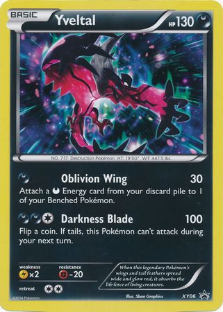 Yveltal (XY06) (Jumbo Card) [XY: Black Star Promos] | Enigma On Main