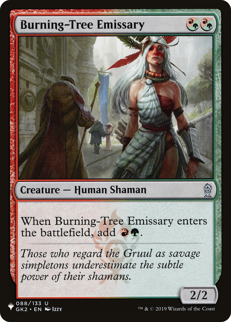 Burning-Tree Emissary [The List Reprints] | Enigma On Main