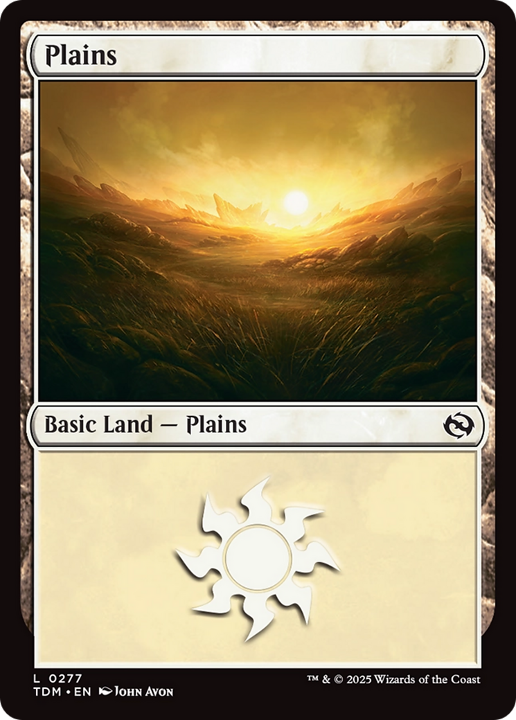Plains (0277) [Tarkir: Dragonstorm] | Enigma On Main