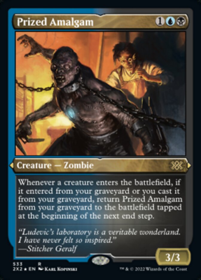 Prized Amalgam (Foil Etched) [Double Masters 2022] | Enigma On Main