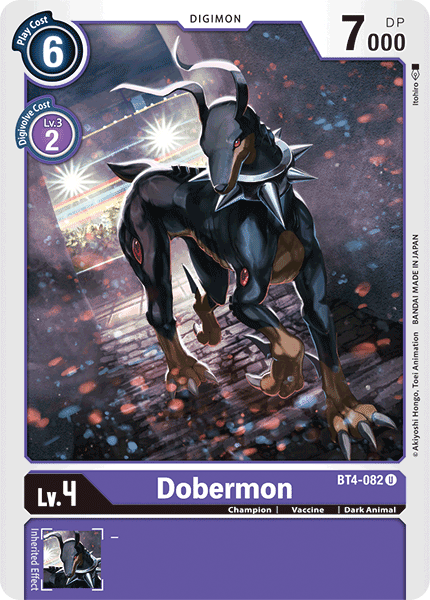 Dobermon [BT4-082] [Great Legend] | Enigma On Main