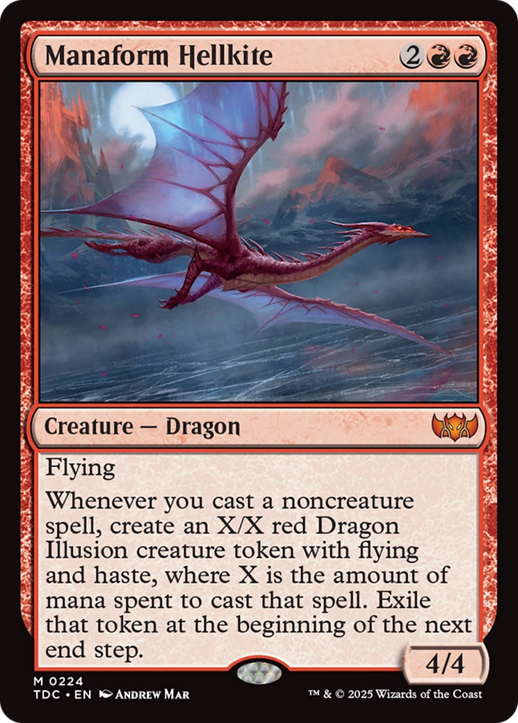Manaform Hellkite [Tarkir: Dragonstorm Commander] | Enigma On Main