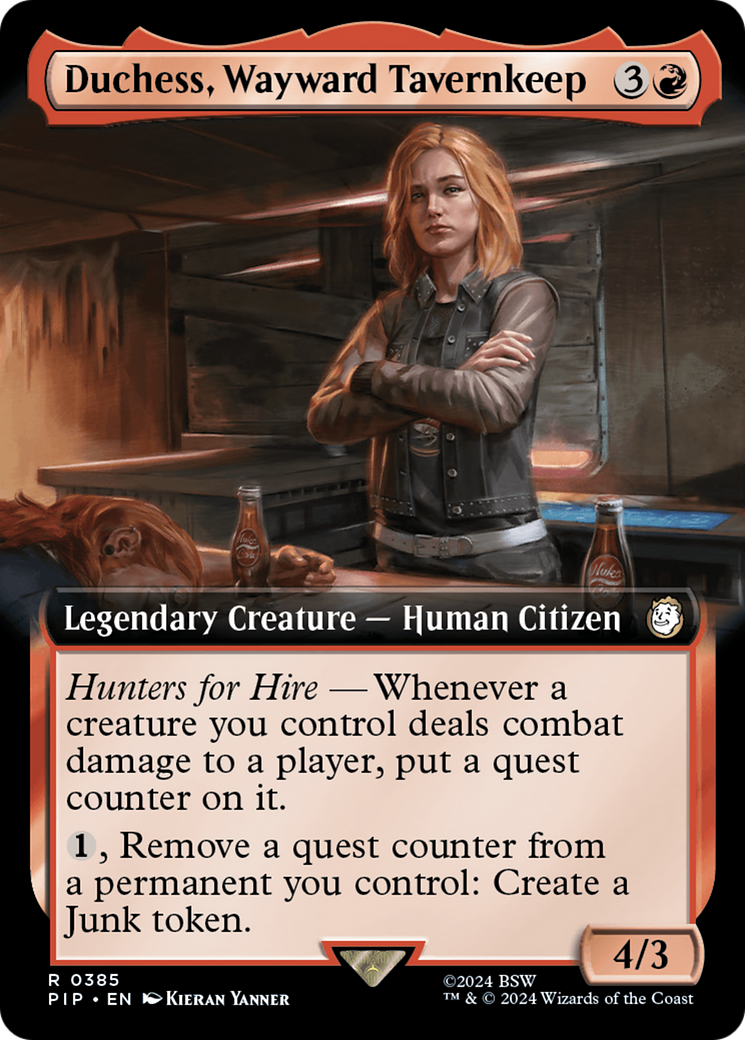 Duchess, Wayward Tavernkeep (Extended Art) [Fallout] | Enigma On Main