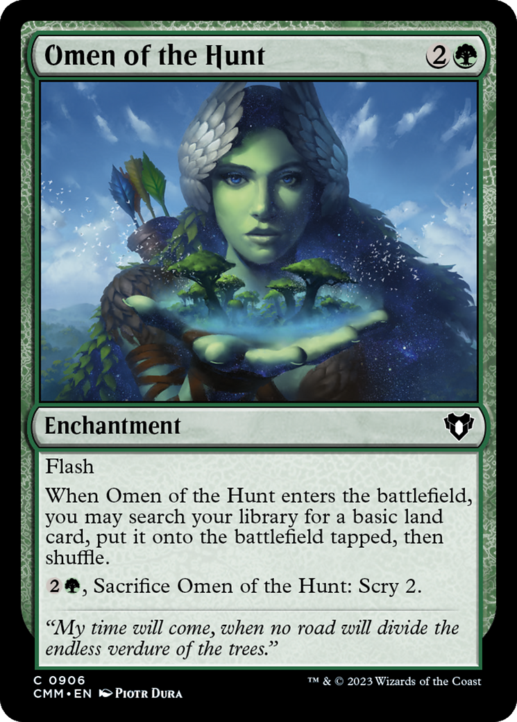 Omen of the Hunt [Commander Masters] | Enigma On Main