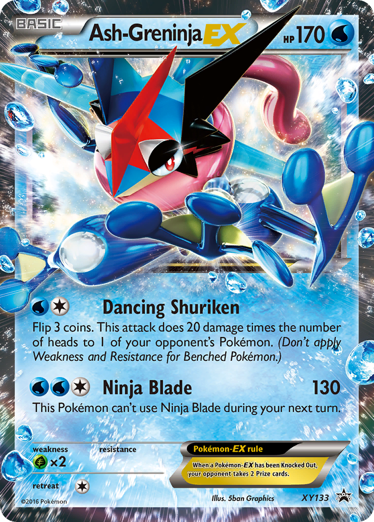 Ash-Greninja EX (XY133) [XY: Black Star Promos] | Enigma On Main