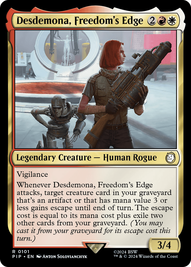 Desdemona, Freedom's Edge [Fallout] | Enigma On Main