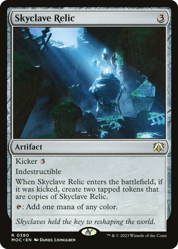 Skyclave Relic [March of the Machine Commander] | Enigma On Main