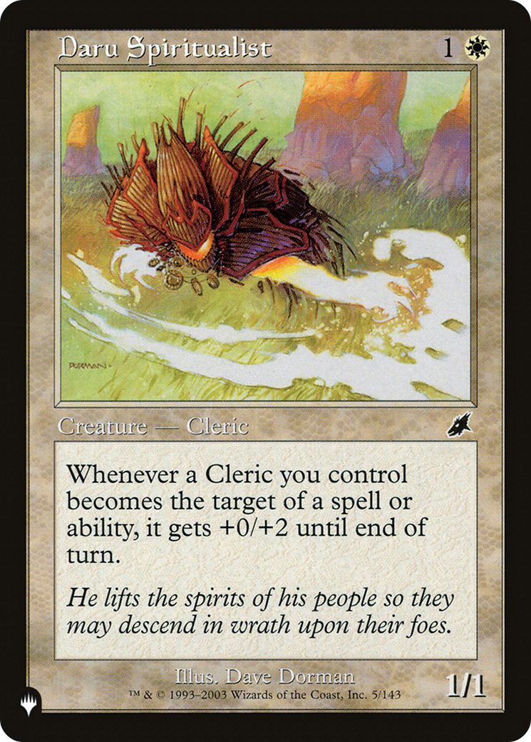 Daru Spiritualist [The List] | Enigma On Main