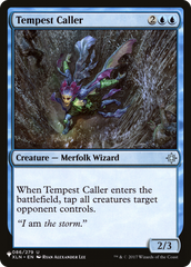 Tempest Caller [The List Reprints] | Enigma On Main