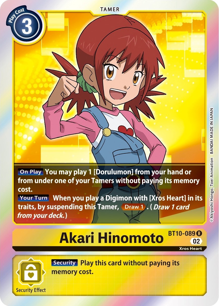 Akari Hinomoto [BT10-089] [Xros Encounter] | Enigma On Main