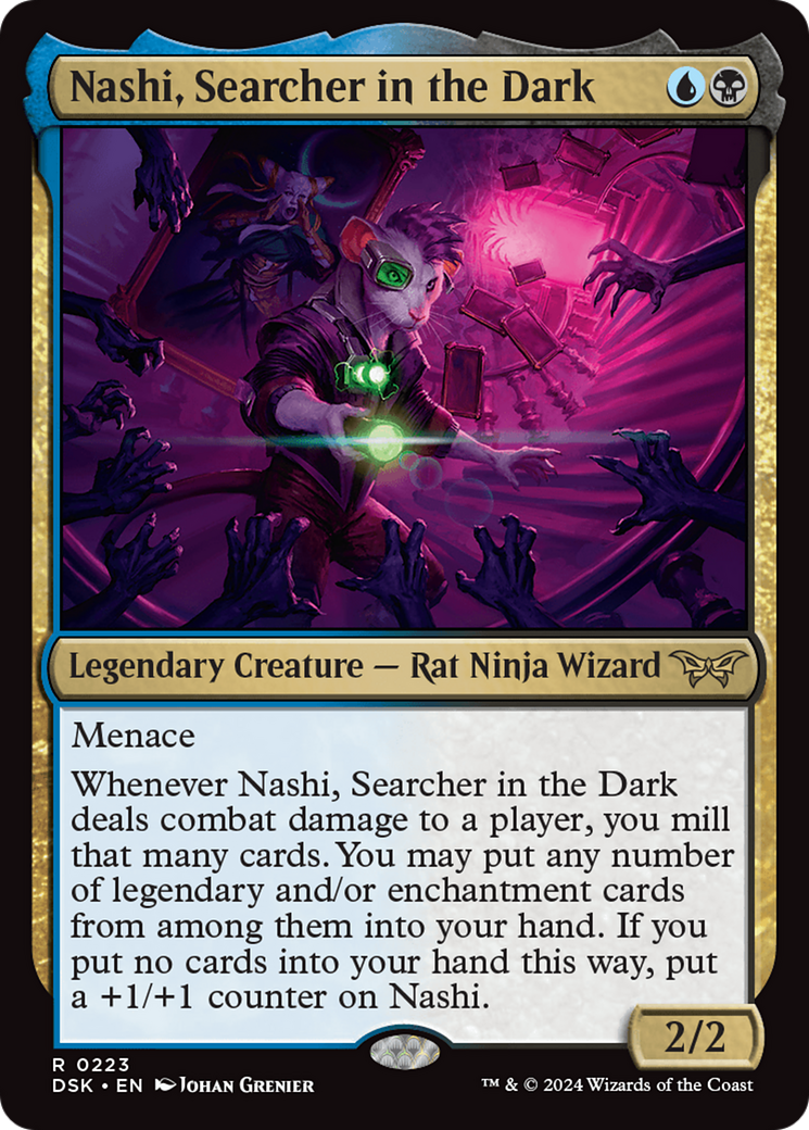 Nashi, Searcher in the Dark [Duskmourn: House of Horror] | Enigma On Main