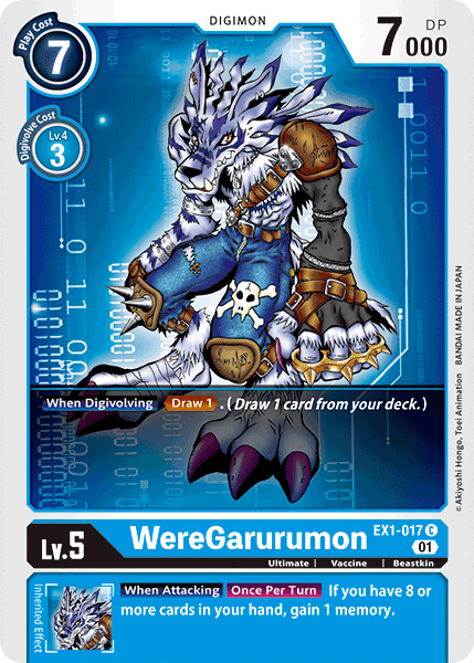 WereGarurumon [EX1-017] [Classic Collection] | Enigma On Main