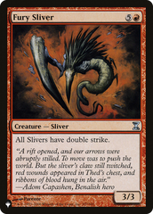 Fury Sliver [The List Reprints] | Enigma On Main