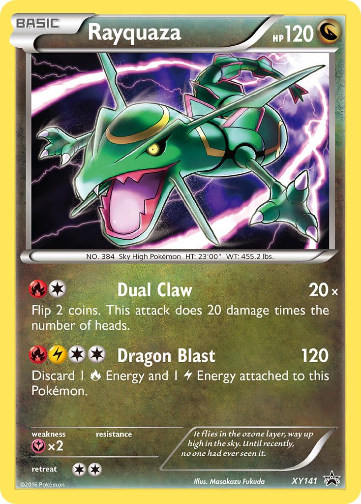 Rayquaza (XY141) [XY: Black Star Promos] | Enigma On Main