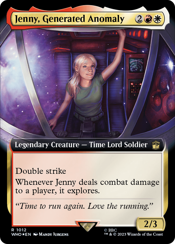 Jenny, Generated Anomaly (Extended Art) (Surge Foil) [Doctor Who] | Enigma On Main