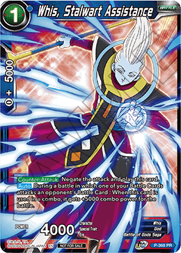 Whis, Stalwart Assistance (Unison Warrior Series Boost Tournament Pack Vol. 7) (P-368) [Tournament Promotion Cards] | Enigma On Main