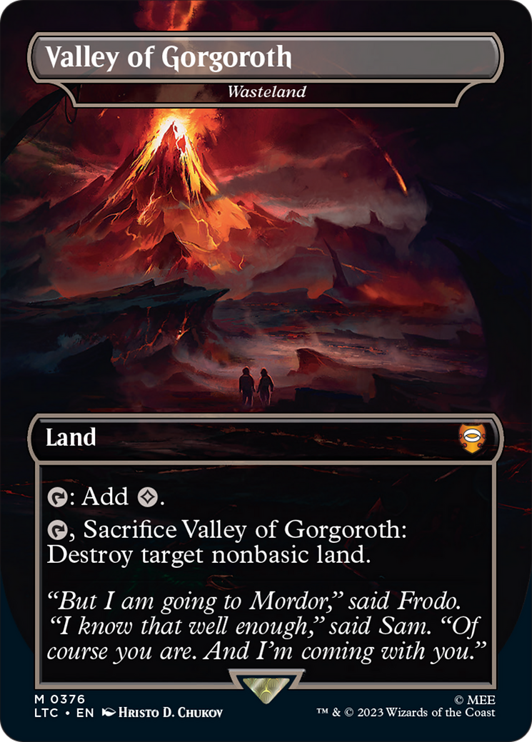 Valley of Gorgoroth - Wasteland [The Lord of the Rings: Tales of Middle-Earth Commander] | Enigma On Main