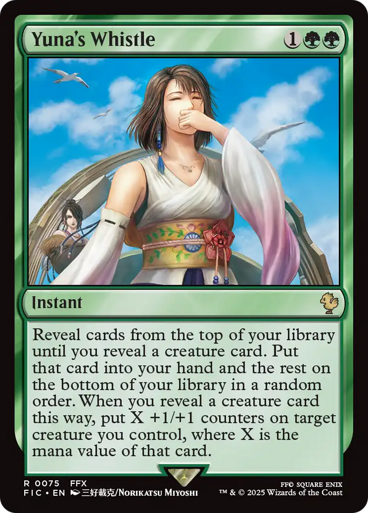 Yuna's Whistle [FINAL FANTASY Commander] | Enigma On Main