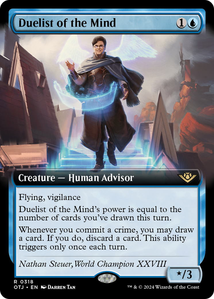 Duelist of the Mind (Extended Art) [Outlaws of Thunder Junction] | Enigma On Main