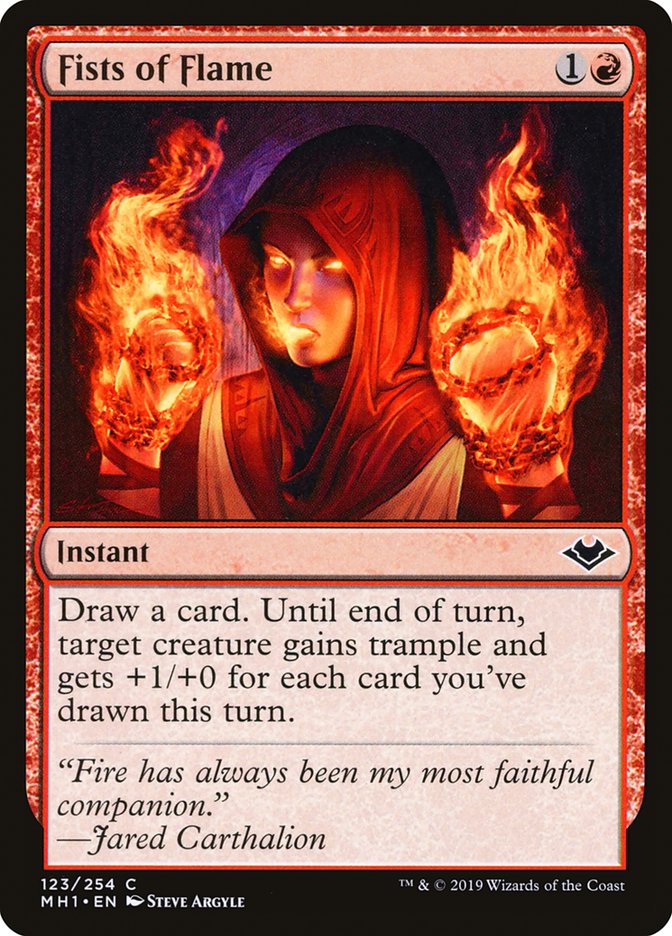 Fists of Flame [Modern Horizons] | Enigma On Main