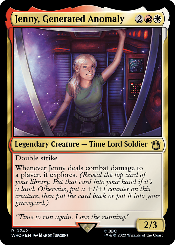 Jenny, Generated Anomaly (Surge Foil) [Doctor Who] | Enigma On Main