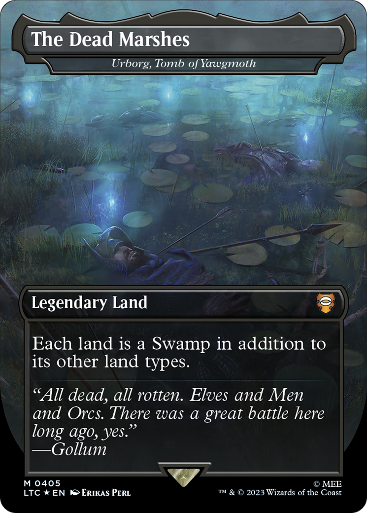 The Dead Marshes - Urborg, Tomb of Yawgmoth (Surge Foil Realms and Relics) [The Lord of the Rings: Tales of Middle-Earth Commander] | Enigma On Main