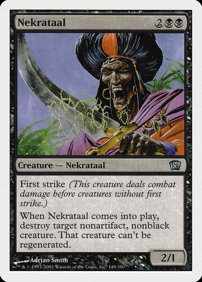 Nekrataal (8th Edition) [Oversize Cards] | Enigma On Main