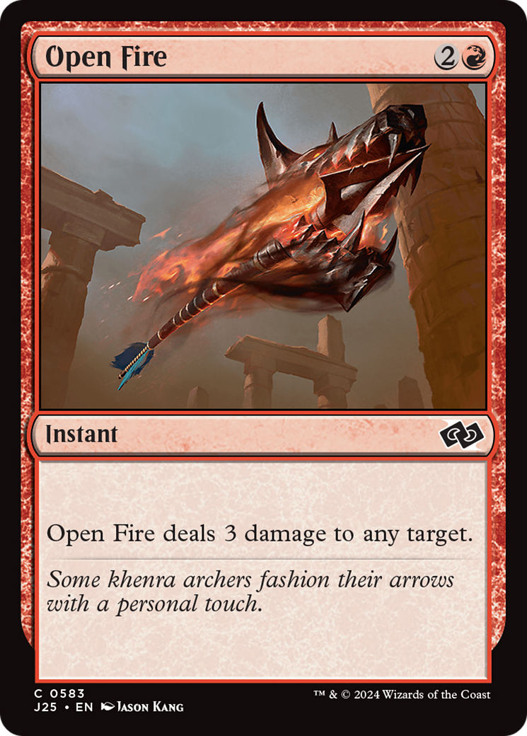 Open Fire [Foundations Jumpstart] | Enigma On Main