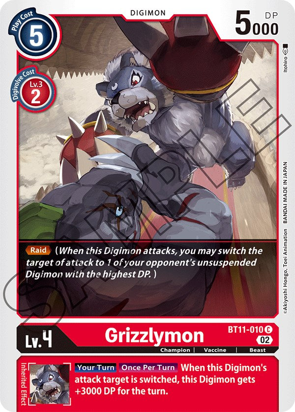 Grizzlymon [BT11-010] [Dimensional Phase] | Enigma On Main