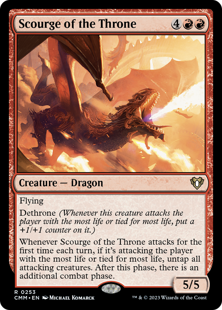 Scourge of the Throne [Commander Masters] | Enigma On Main