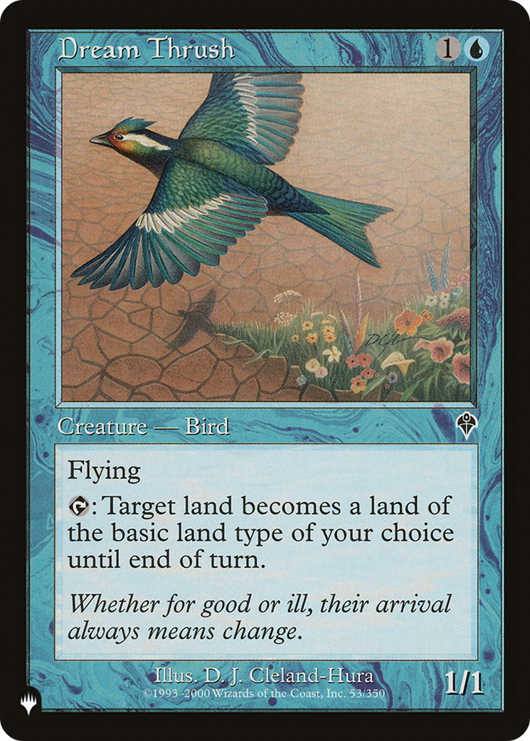 Dream Thrush [The List Reprints] | Enigma On Main