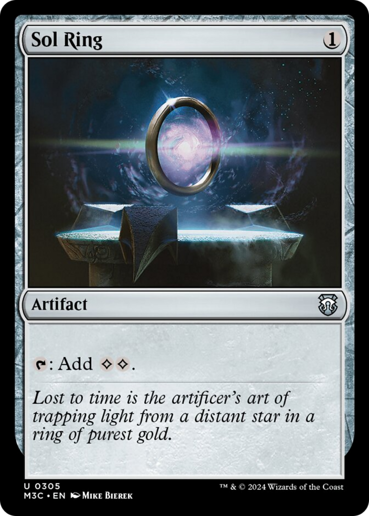 Sol Ring (Ripple Foil) [Modern Horizons 3 Commander] | Enigma On Main