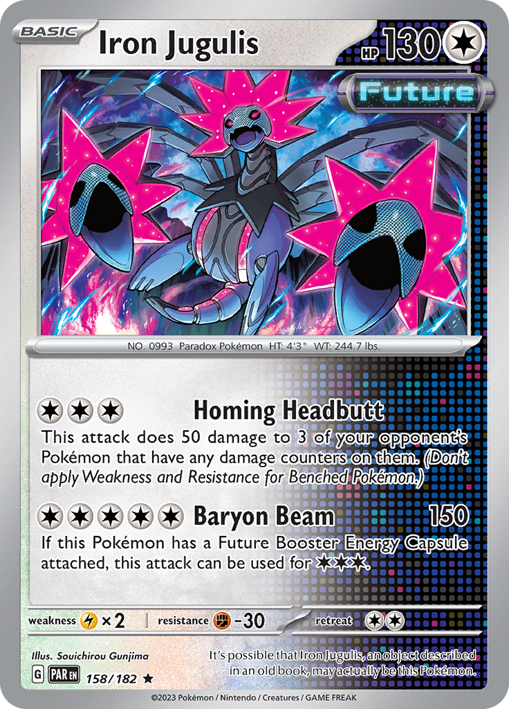 Iron Jugulis (158/182) [Scarlet & Violet: Paradox Rift] | Enigma On Main