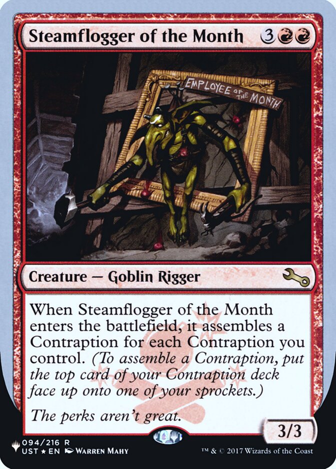 Steamflogger of the Month (Unfinity Foil Edition) [The List] | Enigma On Main