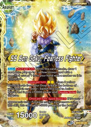 Son Goku // SS Son Goku, Fearless Fighter (BT17-081) [Ultimate Squad] | Enigma On Main