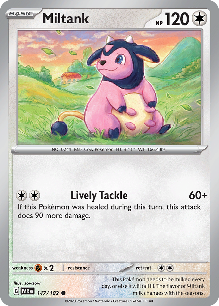 Miltank (147/182) [Scarlet & Violet: Paradox Rift] | Enigma On Main