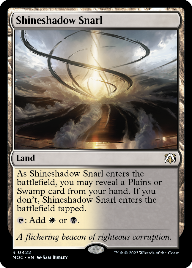 Shineshadow Snarl [March of the Machine Commander] | Enigma On Main