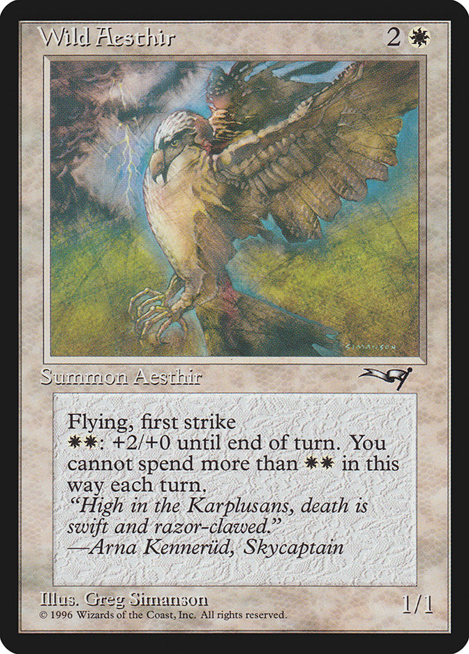 Wild Aesthir (Lightning Background) [Alliances] | Enigma On Main