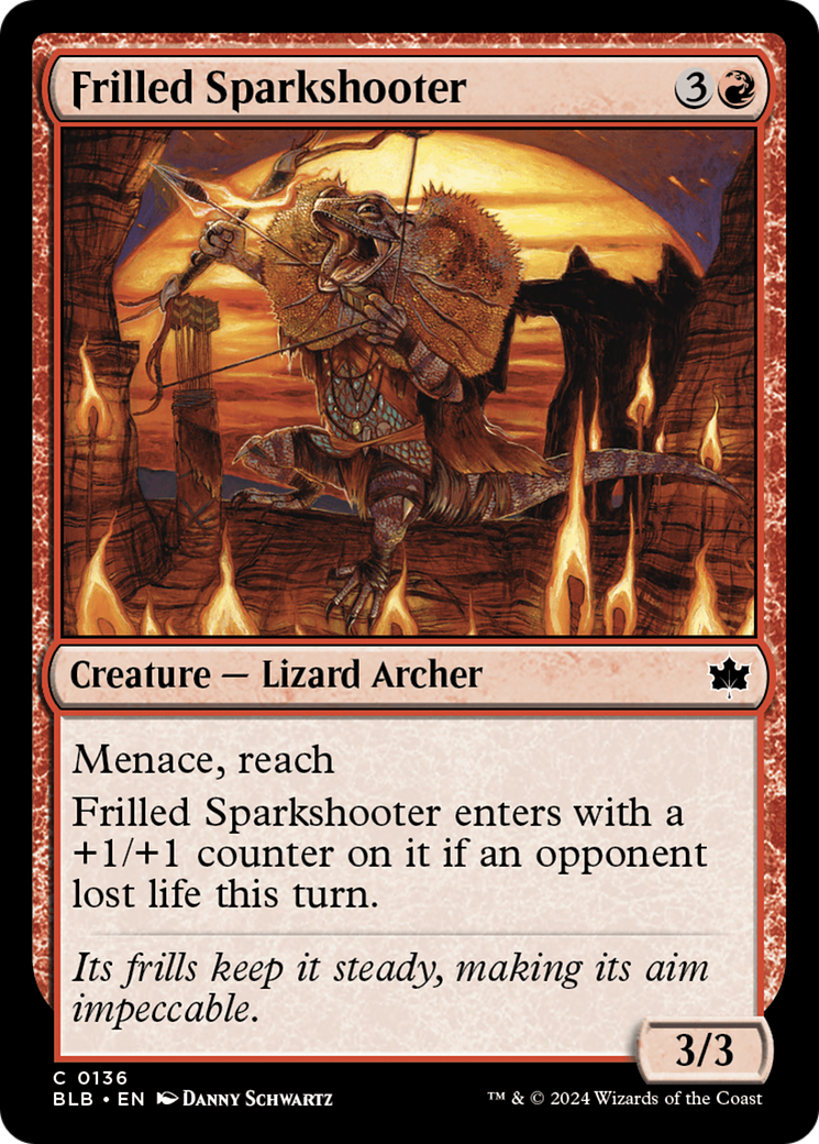 Frilled Sparkshooter [Bloomburrow] | Enigma On Main
