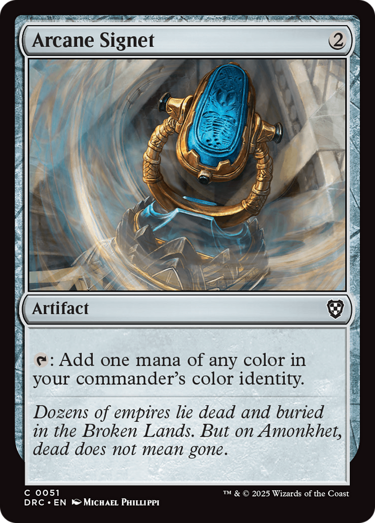 Arcane Signet [Aetherdrift Commander] | Enigma On Main