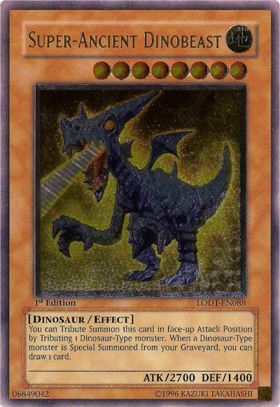 Super-Ancient Dinobeast [LODT-EN088] Ultimate Rare | Enigma On Main